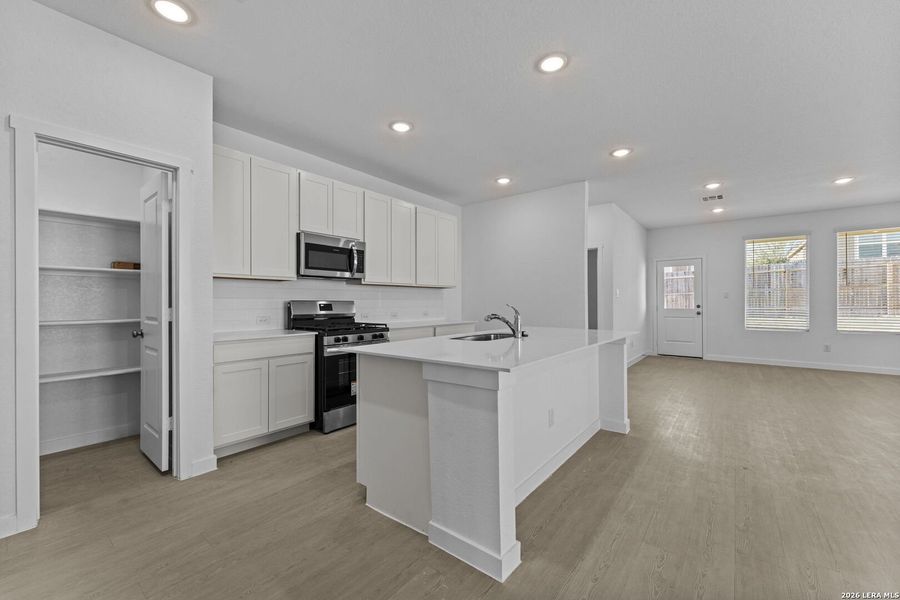 Furnished interior view inside a new home in Grace Valley, Cibolo (Image 6).