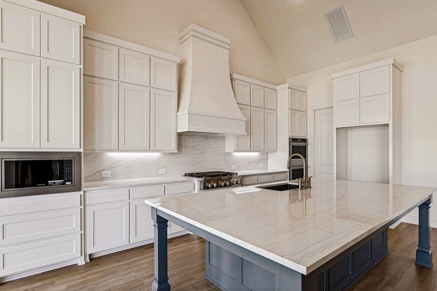 Furnished interior view inside a new home in Hilltop Ranch, Leander (Image 7).