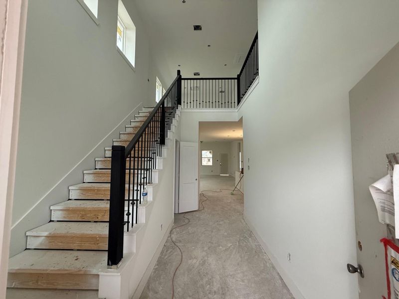 In-progress construction of a new home in Wood Leaf Reserve, Tomball, TX (Image 7). In-progress construction of a new home in Wood Leaf Reserve, Tomball, TX (Image 7).