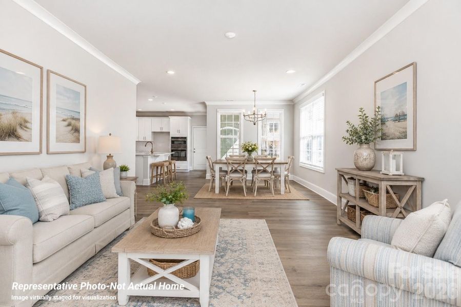 Main Level - Virtually Staged