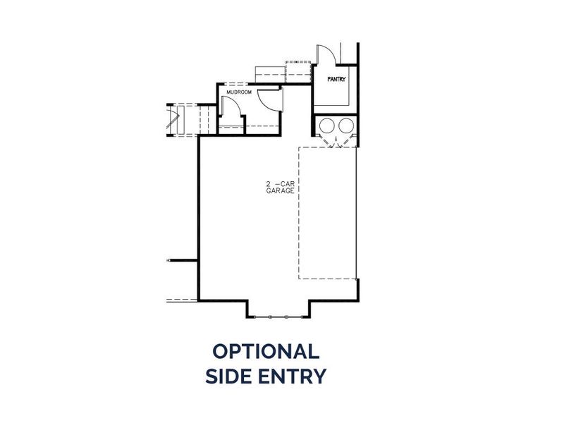 2D floor plan layout for the The Grayson by Stephen Elliott Homes in Ruby Creek Estates, Atlanta, GA (Image 5).