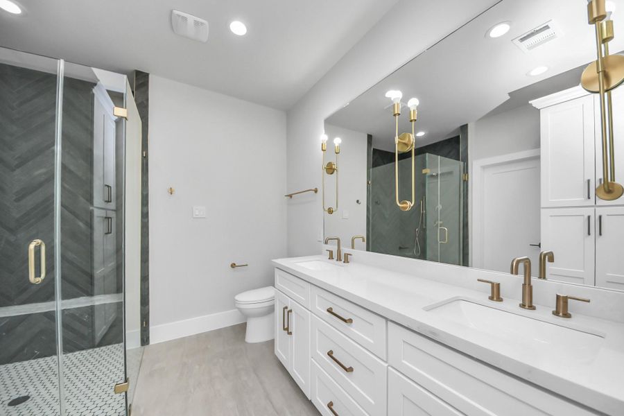 Furnished interior view inside a new home in , Houston (Image 5).