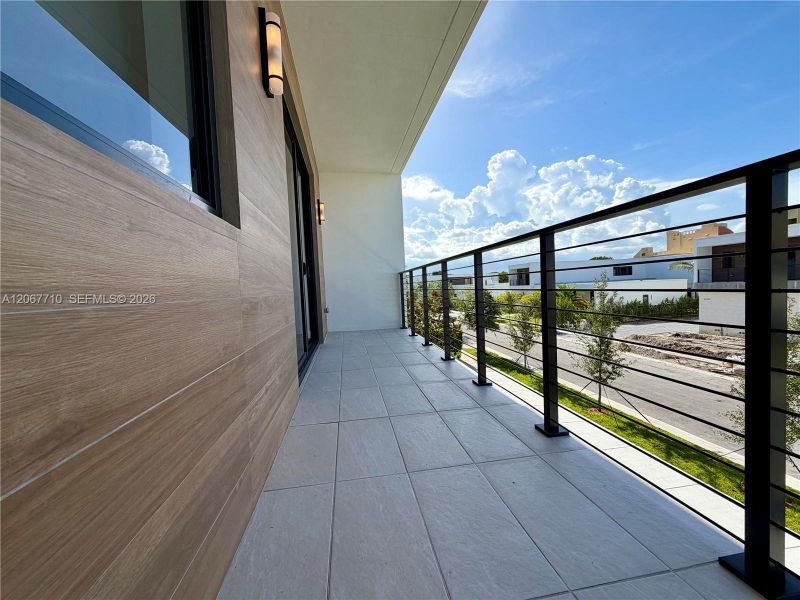 Exterior details and patio area of a home in , Weston (Image 26). Exterior details and patio area of a home in , Weston (Image 26).