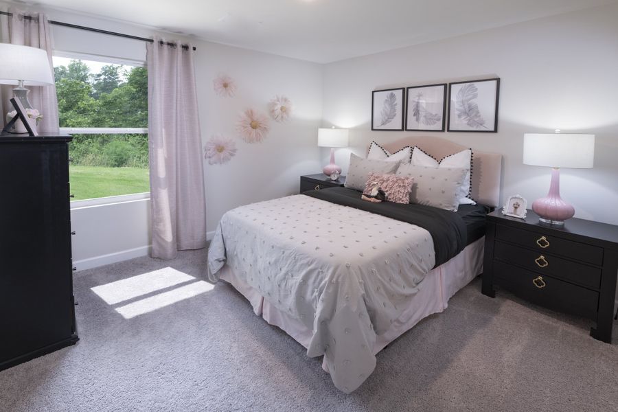 Furnished interior view inside a new home in The Farm at Wells Creek - Signature Collection, Gray Court (Image 10).