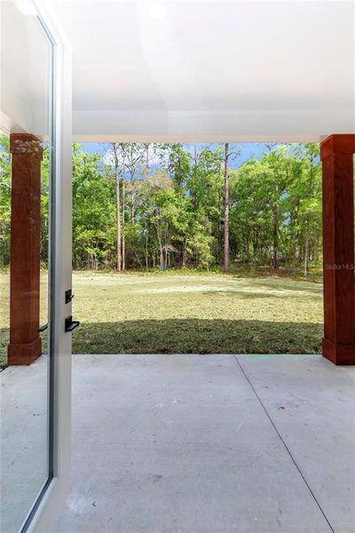 Exterior details and patio area of a home in , Ocala (Image 35).