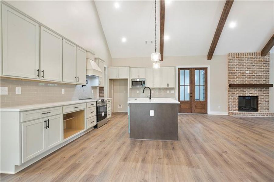 Furnished interior view inside a new home in , Carrollton (Image 6).