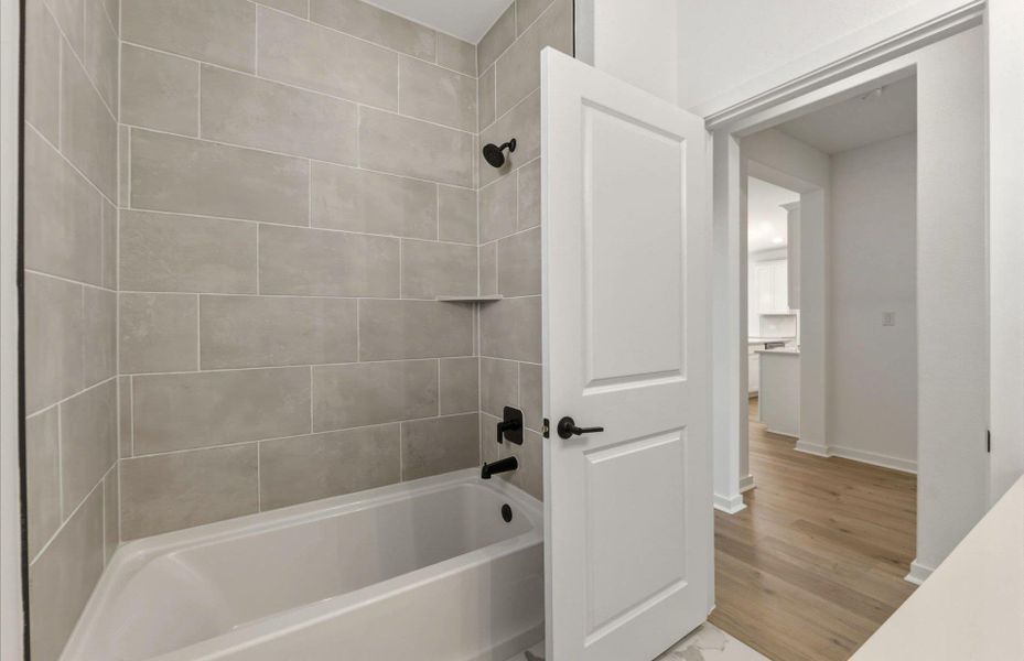 Furnished interior view inside a new home in Sunfield, Buda (Image 12). Furnished interior view inside a new home in Sunfield, Buda (Image 12).