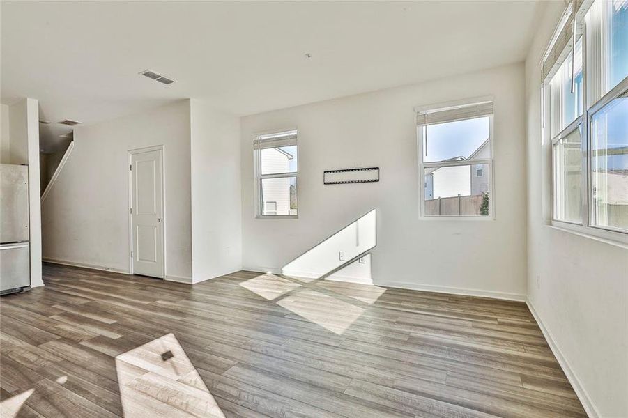 Spacious, unfurnished interior of a new home in , Palmetto (Image 24). Spacious, unfurnished interior of a new home in , Palmetto (Image 24).