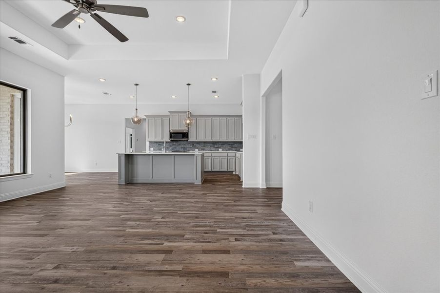 Spacious, unfurnished interior of a new home in Taylor Ranch, Springtown (Image 44).