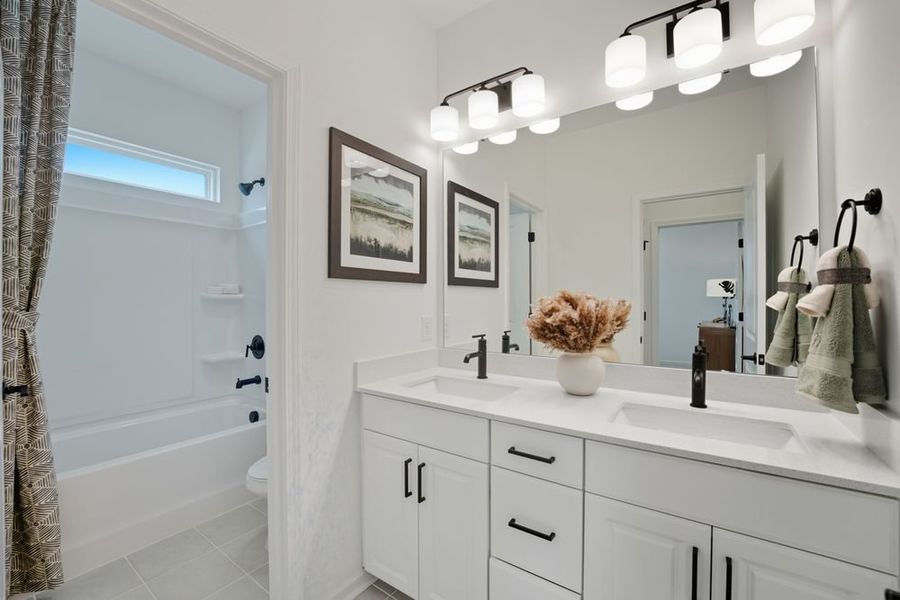 Furnished interior view inside a new home in Indian Trail Townhomes, Indian Trail (Image 17).