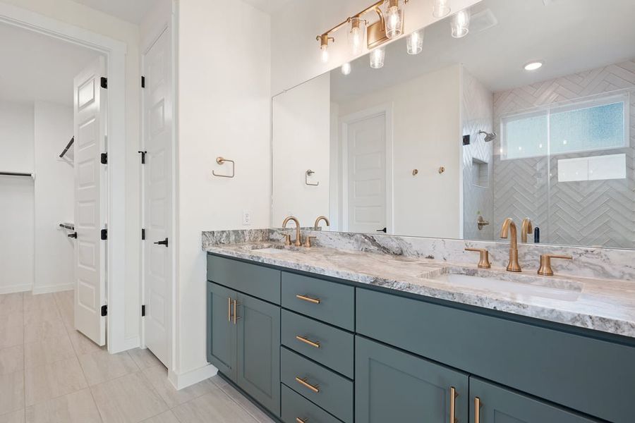 Furnished interior view inside a new home in Flora, Hutto (Image 14).