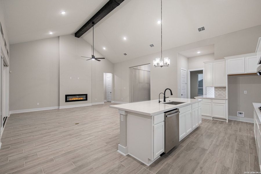 Furnished interior view inside a new home in Caliza Reserve, Boerne (Image 17). Furnished interior view inside a new home in Caliza Reserve, Boerne (Image 17).