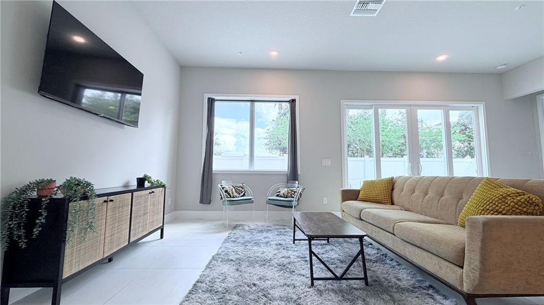 Furnished interior view inside a new home in , Reunion (Image 4).