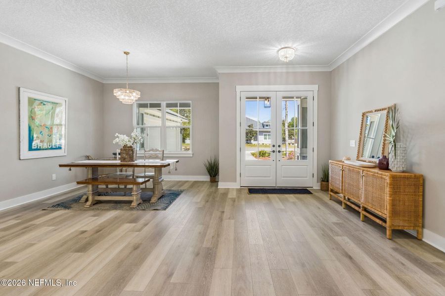 Furnished interior view inside a new home in , Yulee (Image 19).