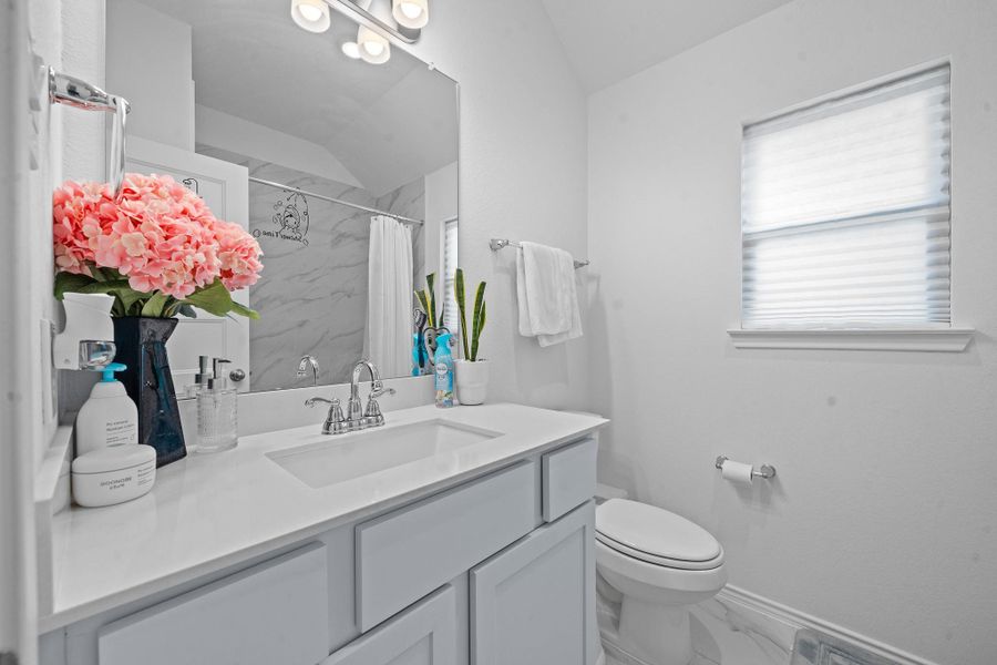 Furnished interior view inside a new home in , Cypress (Image 33).