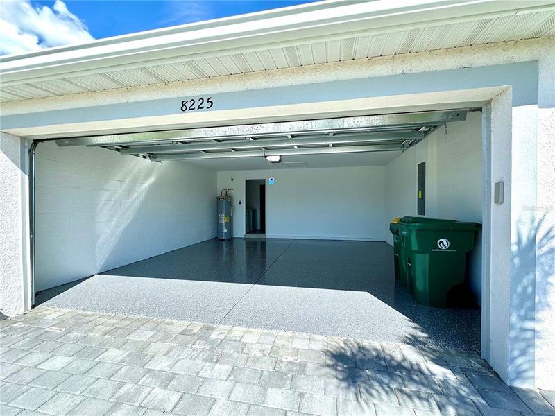 Exterior details and patio area of a home in Palm Lake at Coco Bay, Englewood (Image 28).