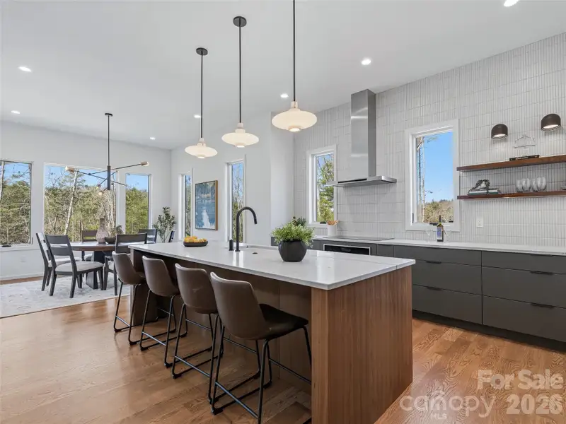 Furnished interior view inside a new home in , Asheville (Image 7).