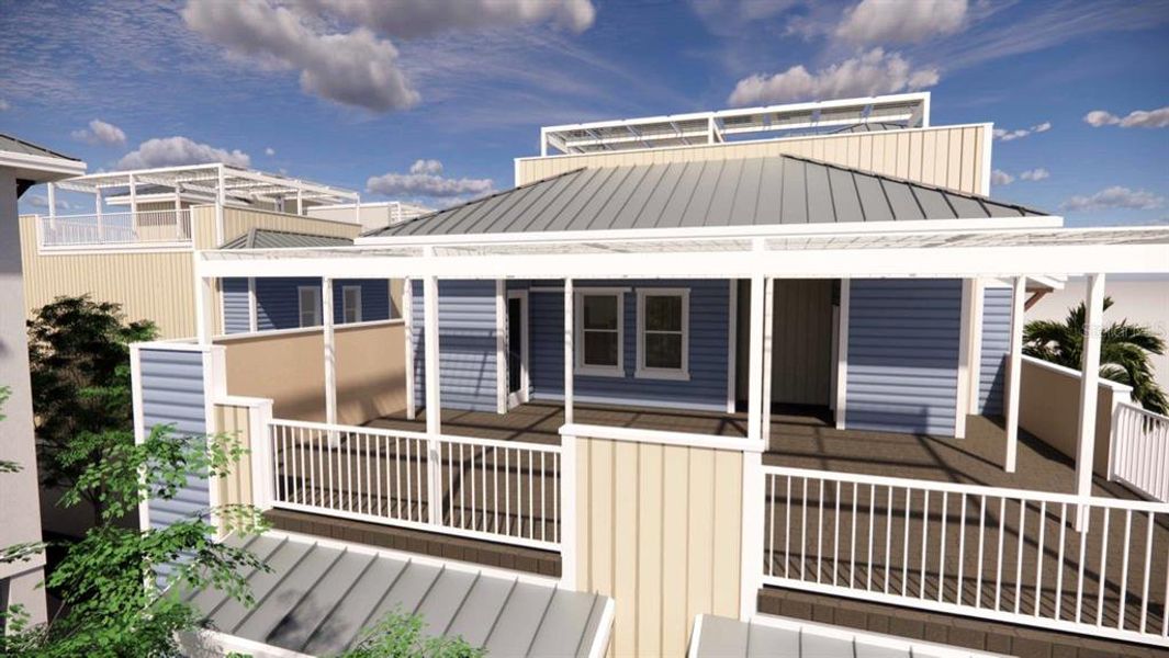 Private rooftop terrace Private rooftop terrace