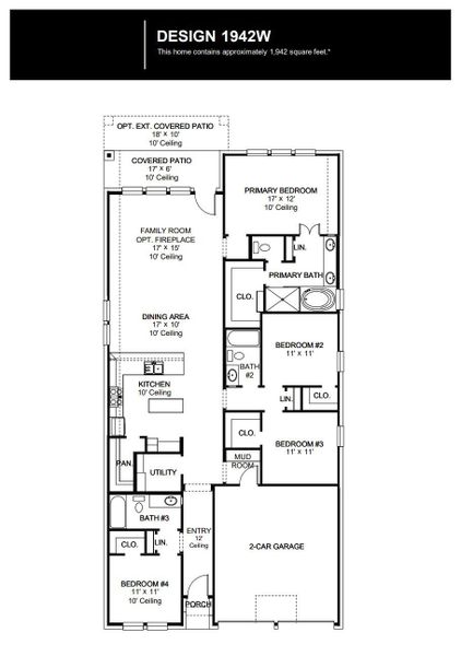2D floor plan layout of this home in Juniper Springs, Lockhart, TX (Image 2). 2D floor plan layout of this home in Juniper Springs, Lockhart, TX (Image 2).