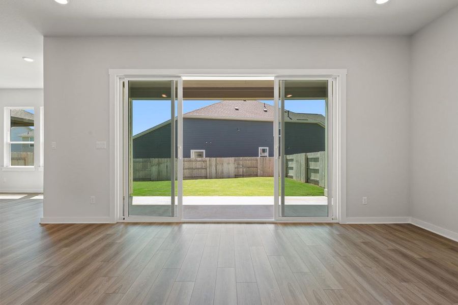 Spacious, unfurnished interior of a new home in Lariat, Liberty Hill (Image 26). Spacious, unfurnished interior of a new home in Lariat, Liberty Hill (Image 26).