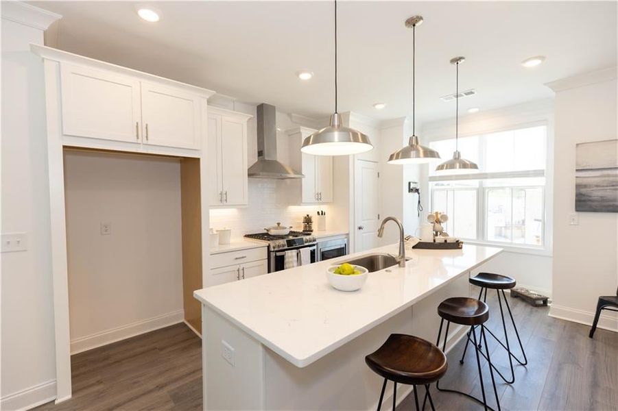 Kitchen *Photos of model home from a different community. Used for illustrative purposes only.*