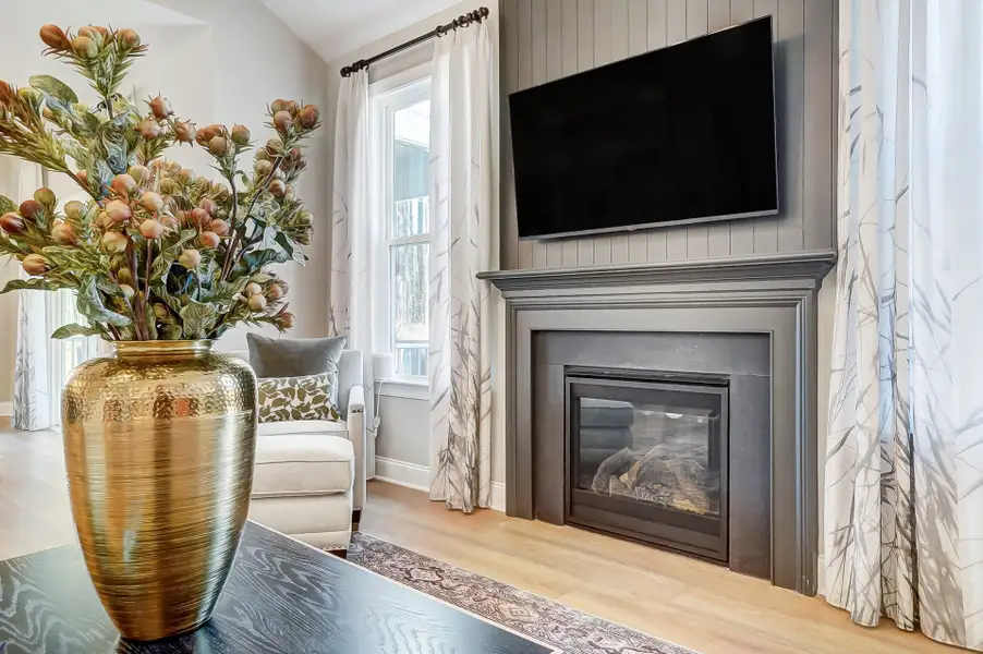 Representative furnished interior of a home built from the Roanoke by Caruso Homes in Sauls Landing, Zebulon (Image 8). Representative furnished interior of a home built from the Roanoke by Caruso Homes in Sauls Landing, Zebulon (Image 8).