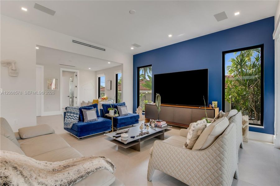Furnished interior view inside a new home in , Surfside (Image 31).
