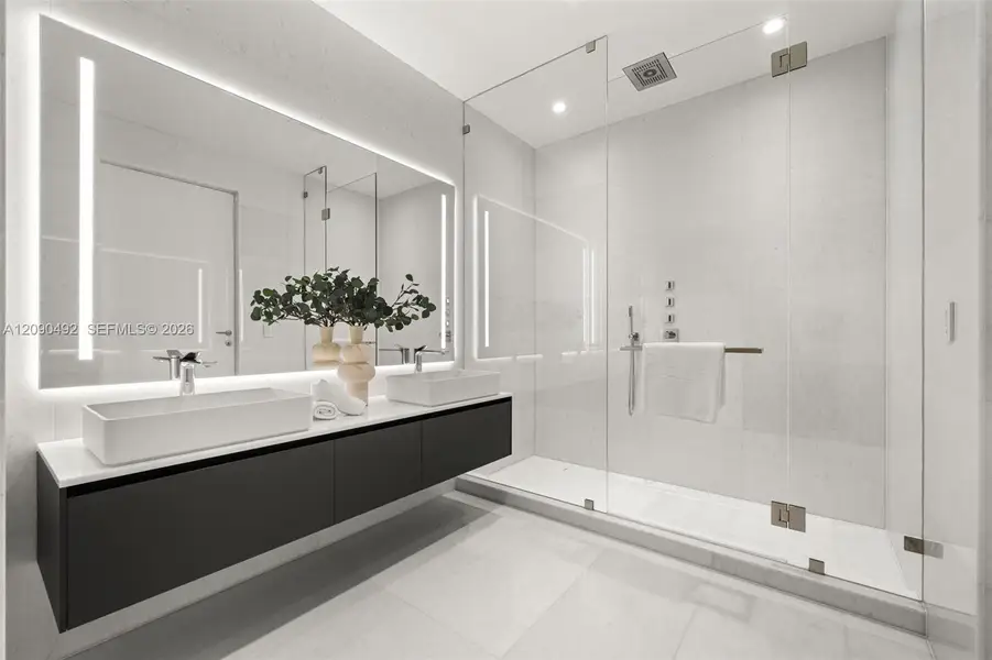 Furnished interior view inside a new home in , Miami (Image 13). Furnished interior view inside a new home in , Miami (Image 13).