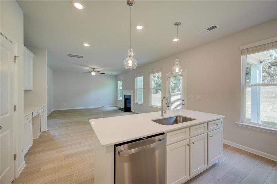 Furnished interior view inside a new home in Cooper Park, McDonough (Image 9).