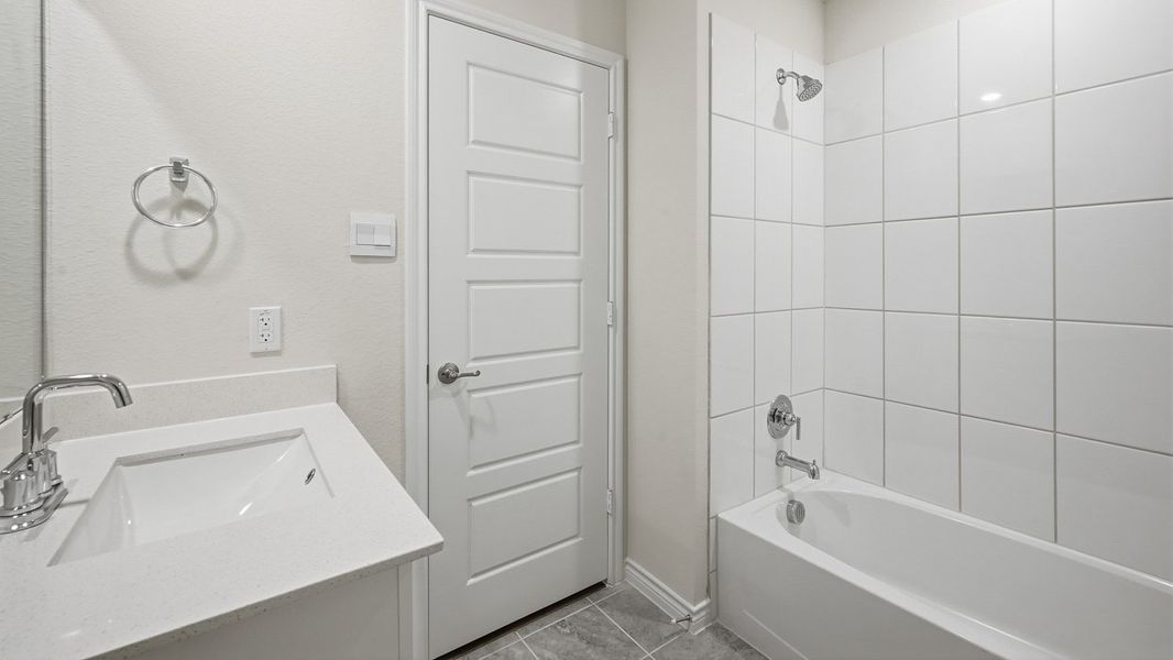 Furnished interior view inside a new home in Trailstone, Caddo Mills (Image 4).