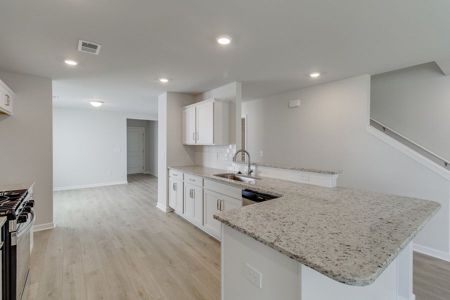 Furnished interior view inside a new home in Winston Point, Gilbert (Image 7). Furnished interior view inside a new home in Winston Point, Gilbert (Image 7).