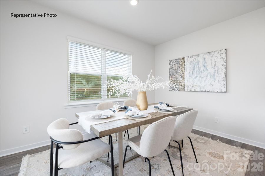 Furnished interior view inside a new home in Fergus Crossing, York (Image 14).