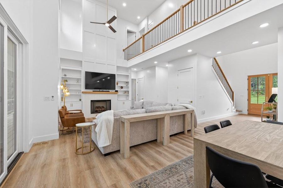 Furnished interior view inside a new home in , Buford (Image 62).