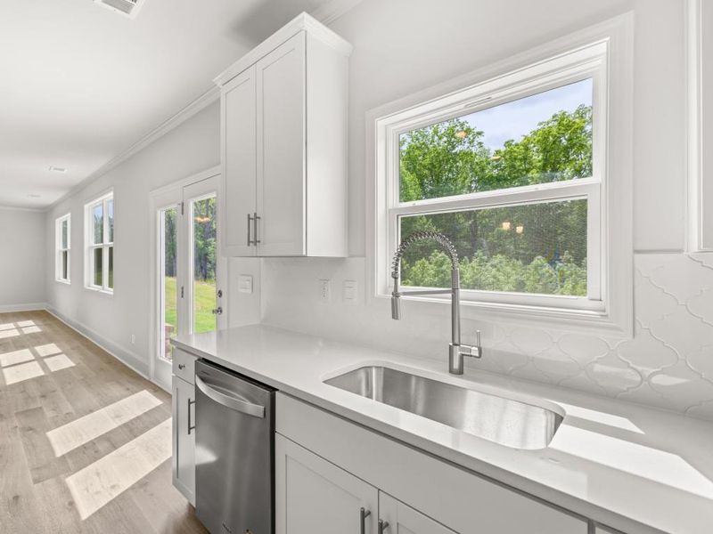 Furnished interior view inside a new home in Butner Estates, College Park (Image 5).