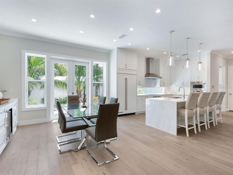 Furnished interior view inside a new home in , Sarasota (Image 7).