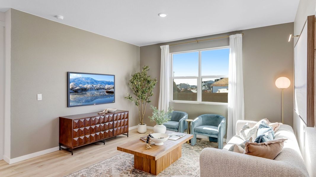 Furnished interior view inside a new home in Trevenna, Windsor (Image 12).