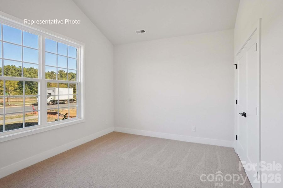 Spacious, unfurnished interior of a new home in Sanctuary at Southgate, Indian Trail (Image 22).