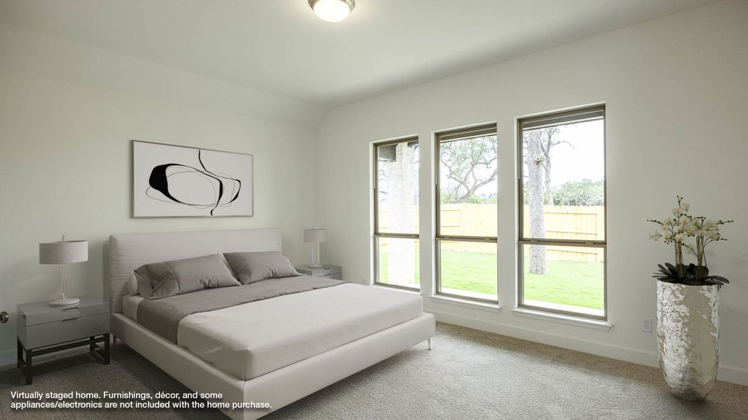 Furnished interior view inside a new home in Woodside 47', Georgetown (Image 5).