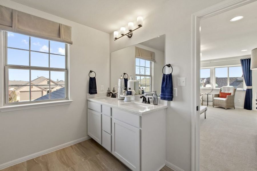 Representative furnished interior of a home built from the Irving by Pacesetter Homes in Village At Manor Commons, Manor (Image 12). Representative furnished interior of a home built from the Irving by Pacesetter Homes in Village At Manor Commons, Manor (Image 12).