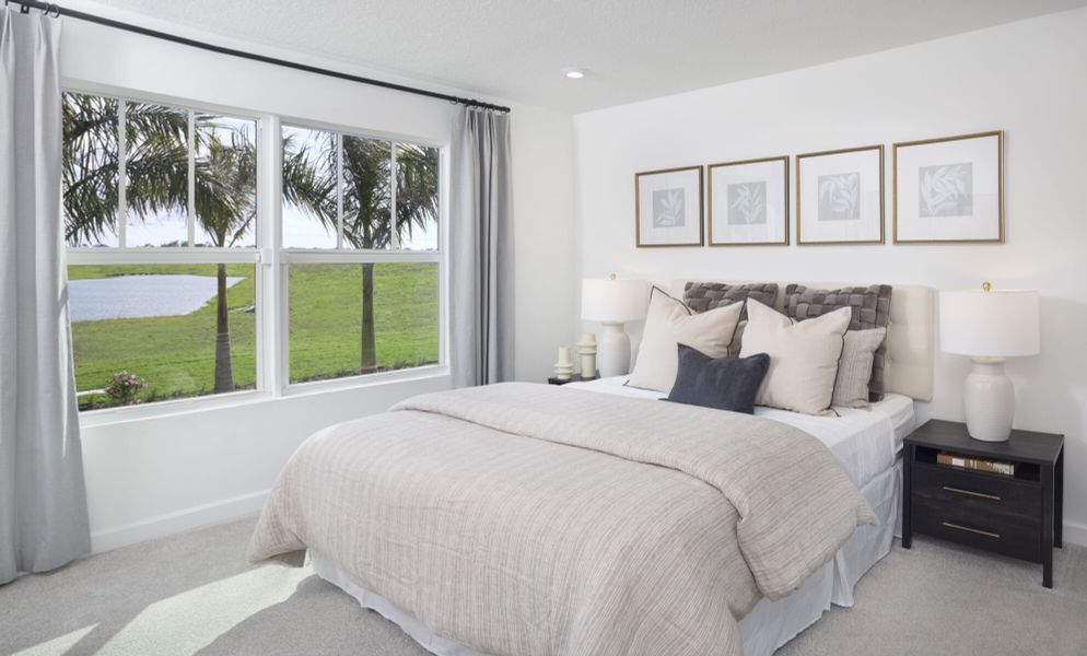 Representative furnished interior of a home built from the Shenandoah by Mattamy Homes in Tradition, Port St. Lucie (Image 12).