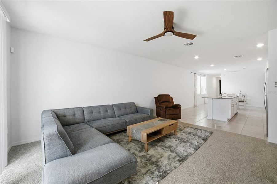 Furnished interior view inside a new home in Springs at Lake Alfred - Classic Series, Lake Alfred (Image 15).