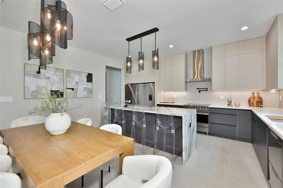 Furnished interior view inside a new home in , Tampa (Image 35).