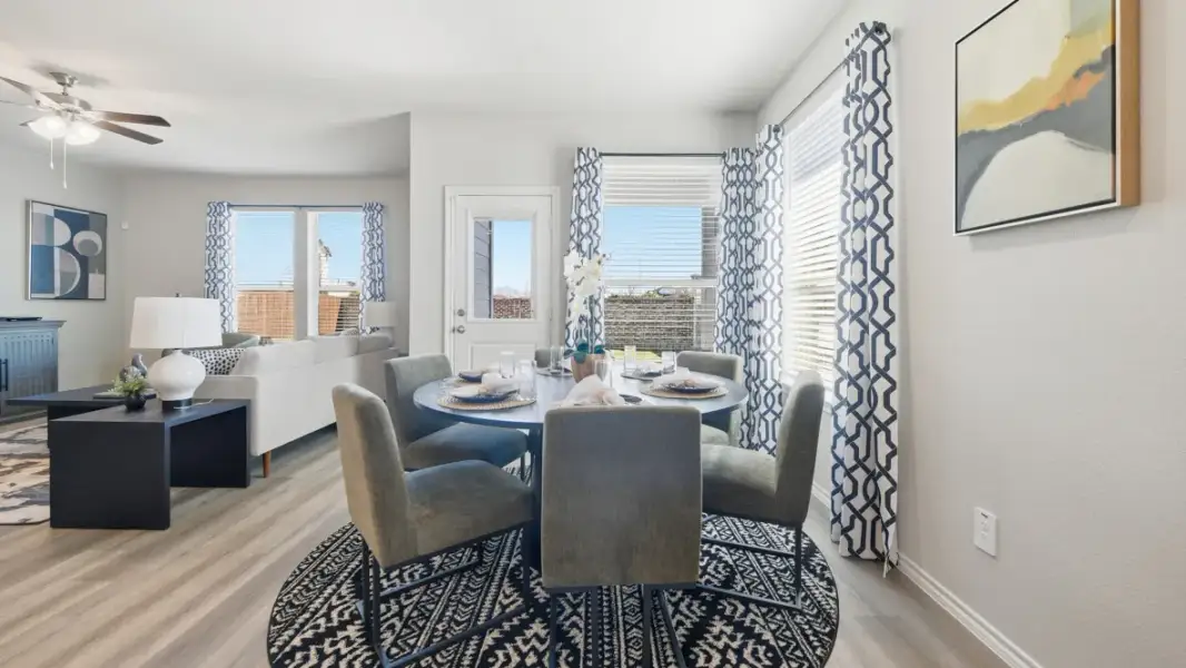 Furnished interior view inside a new home in Northstar West, Fort Worth (Image 11).