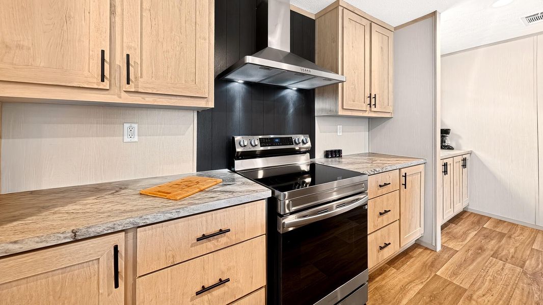 Furnished interior view inside a new home in , Vance (Image 38).