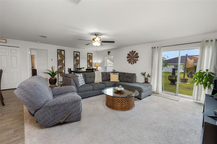 Furnished interior view inside a new home in Palm Coast, Palm Coast (Image 7). Furnished interior view inside a new home in Palm Coast, Palm Coast (Image 7).