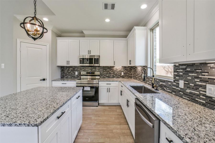 Furnished interior view inside a new home in , Richmond (Image 7).