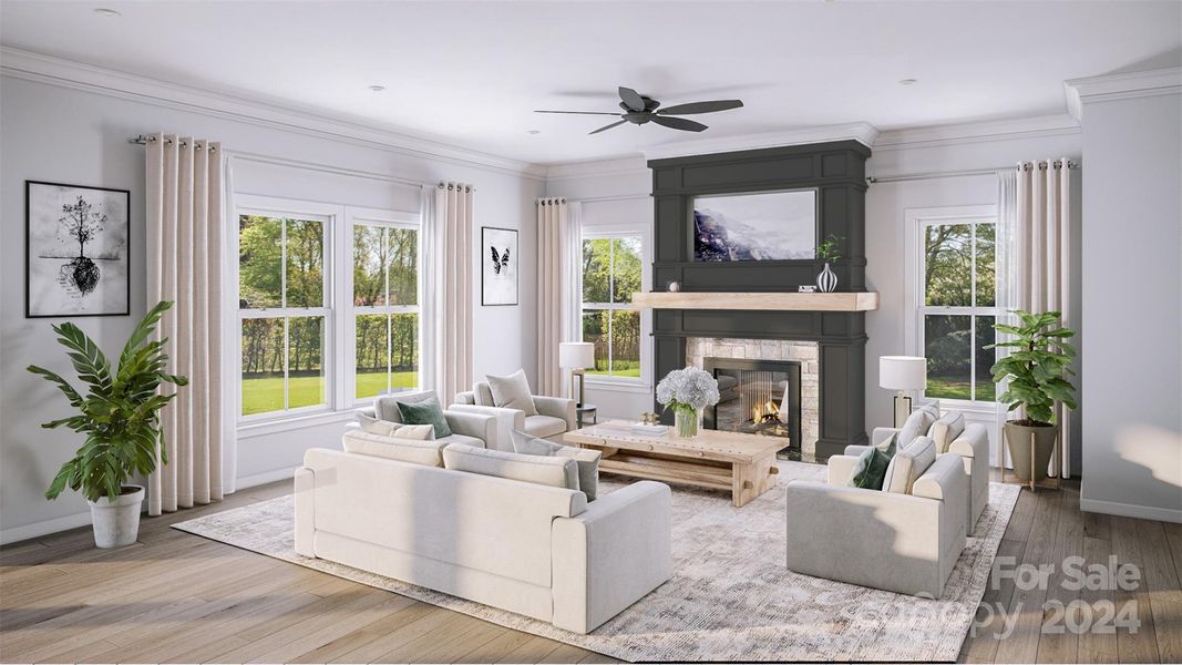 Rendering Living Room