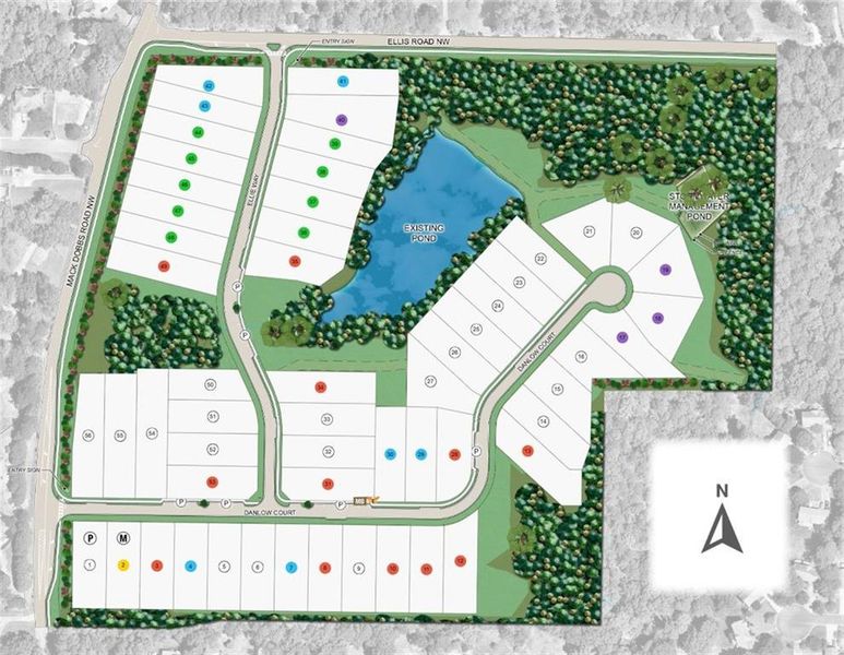 Image 23 of a home in Reserve at Hickory Walk. Image 23 of a home in Reserve at Hickory Walk.