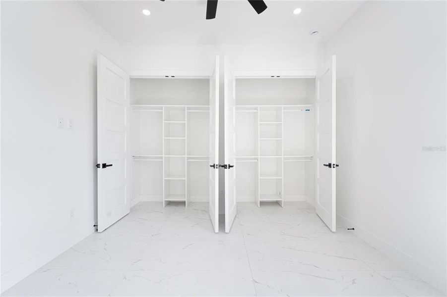 Bedroom Double Custom Made Closets