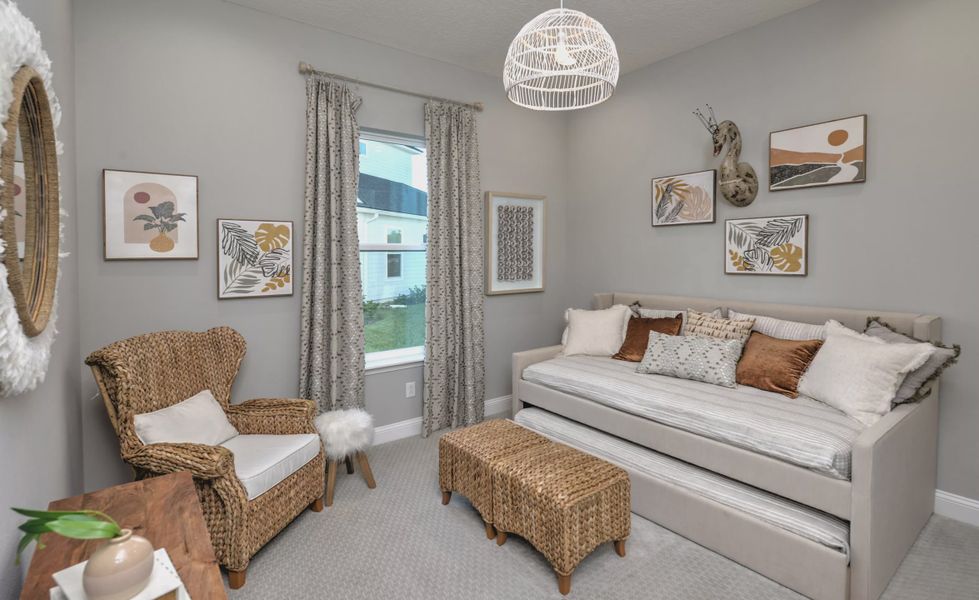 Furnished interior view inside a new home in Courtney Chase, St. Augustine (Image 27). Furnished interior view inside a new home in Courtney Chase, St. Augustine (Image 27).